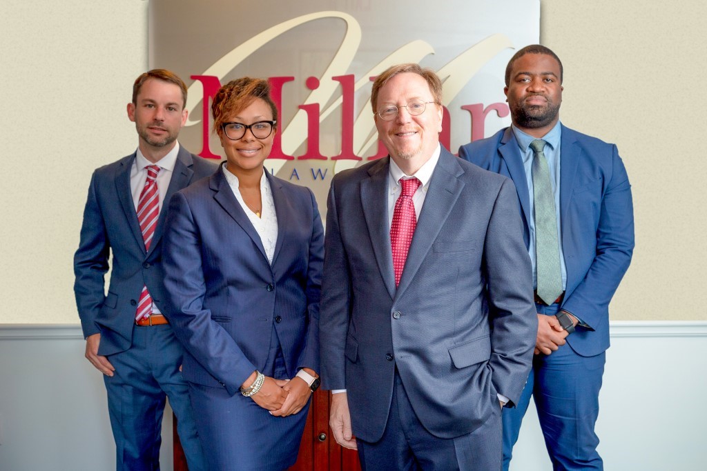Millar Law Firm Attorneys: Justin, Ivory, Bruce and Anthony