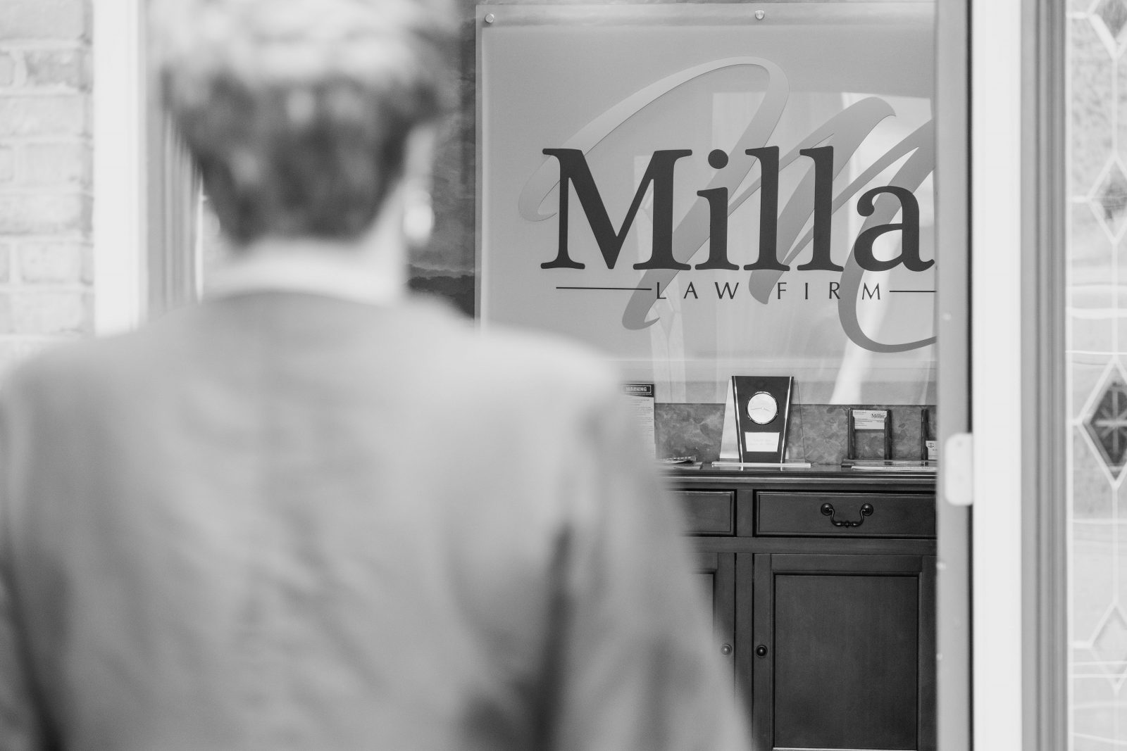 The Millar Law Firm jonesboro office entrance