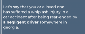 suffered whiplash injury