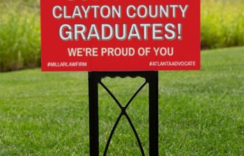 High school graduate sign