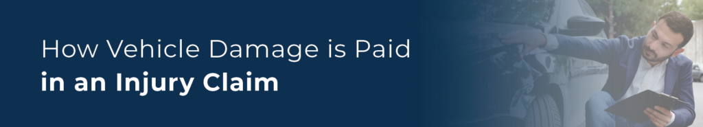 How vehicle damage is paid title