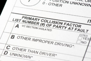  traffic collision report form