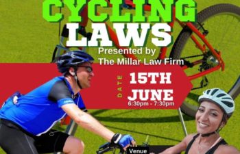 The importance of cycling laws, Level up cycling club, presented by attorney Bruce Millar