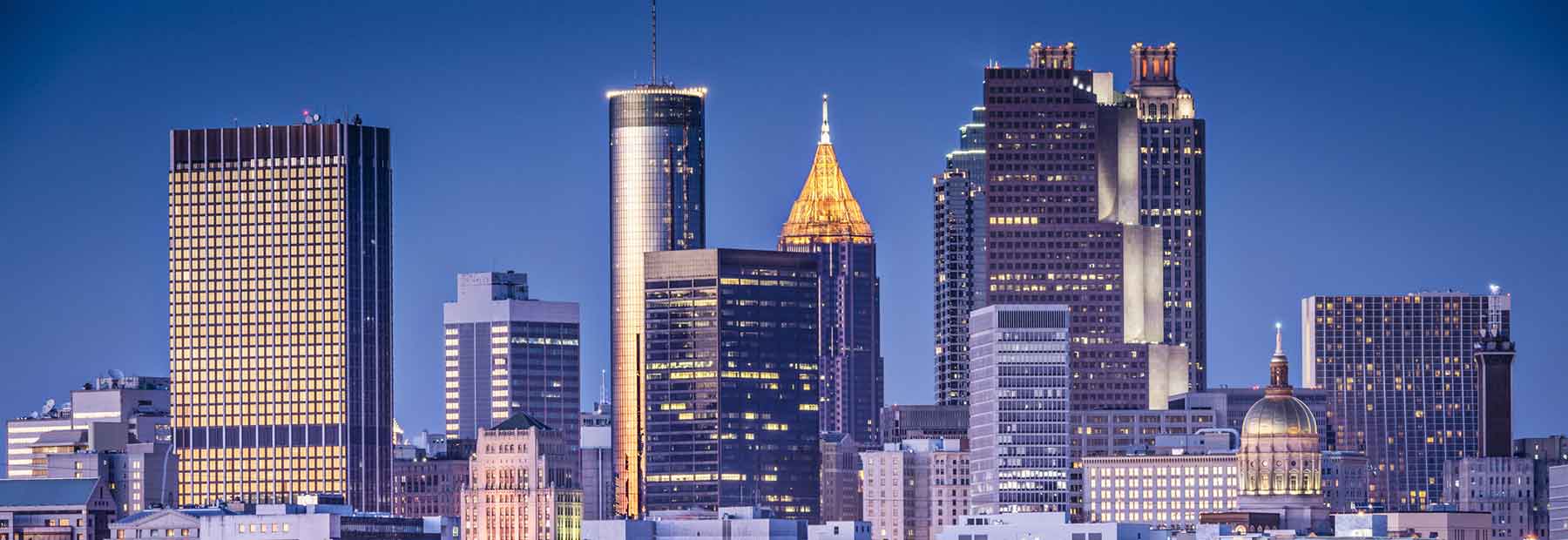 Large Buildings in Downtown Atlanta
