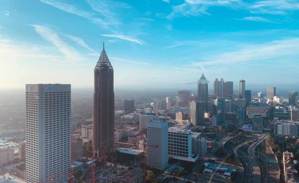 Skyline view of Atlanta