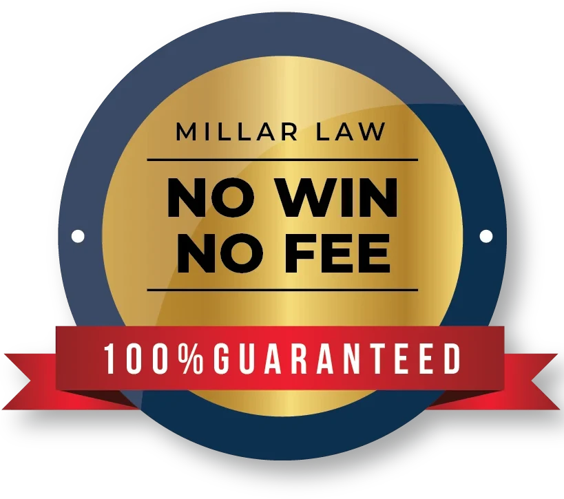 Millar Law Gaurantee Badge
