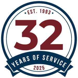 32 years of experience with personal injury law award icon