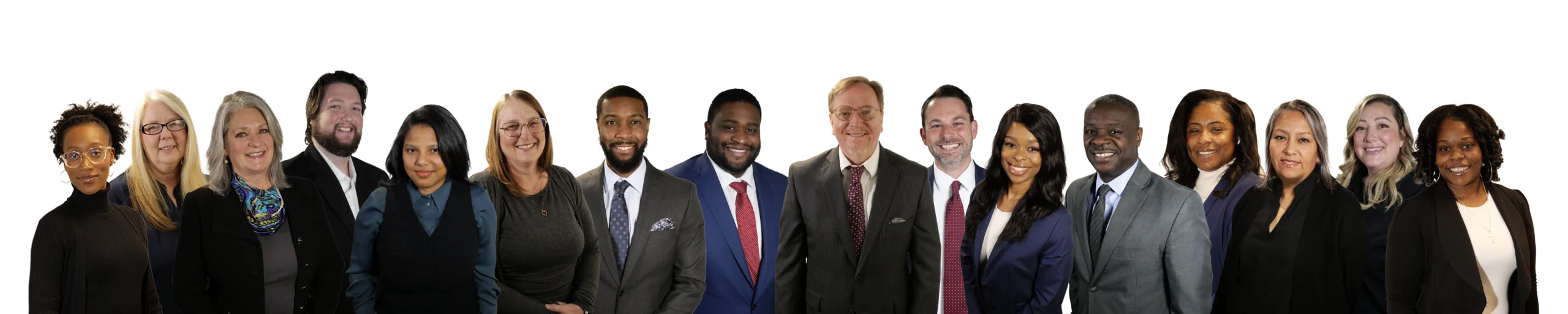 The Entire Legal Team of The Millar Law Firm in a Portrait